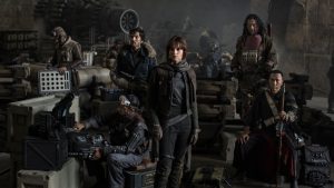 The cast of Rogue One.
