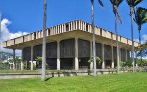 Hawaii's capitol building.