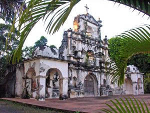 An abandoned church in Guatemala.