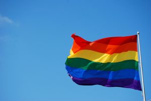 A pride flag