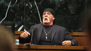 Hulk Hogan at the Gawker trial.