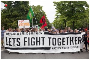 Protesters at the G20