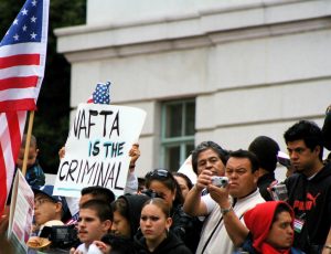 NAFTA protesters