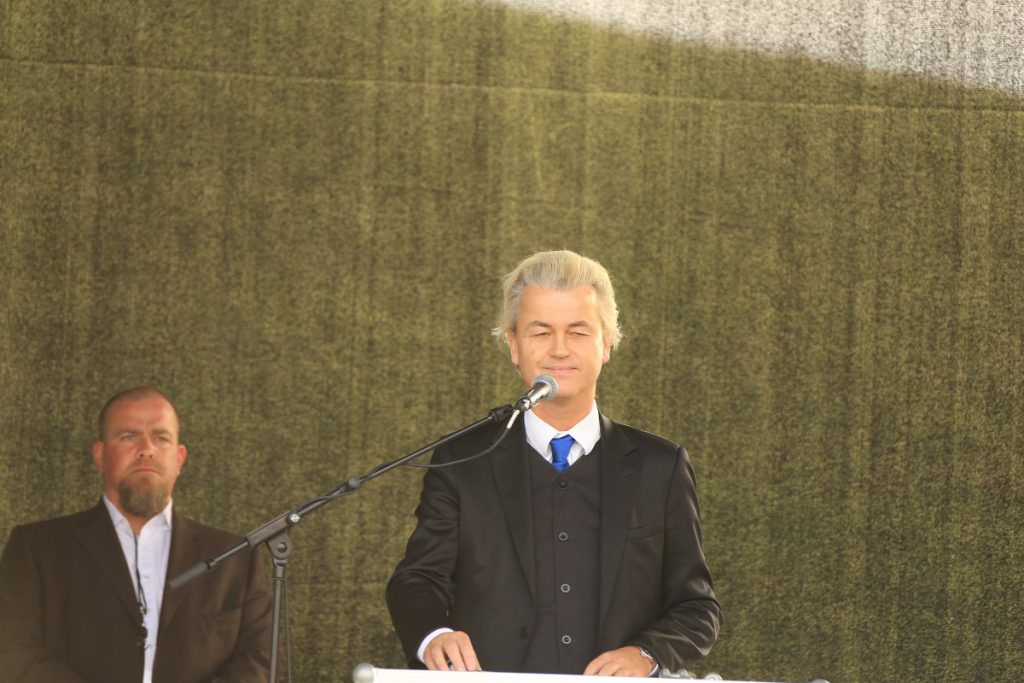 Geert Wilders at an event.