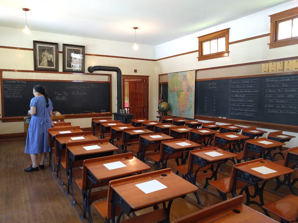 A schoolhouse