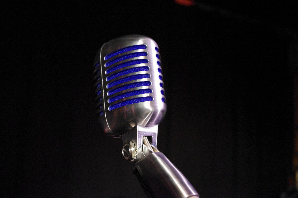 a microphone