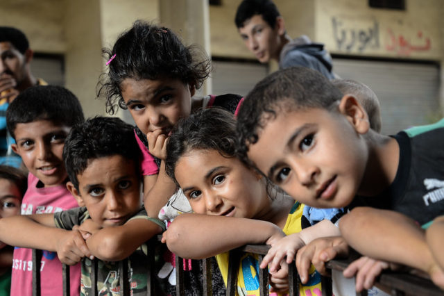 Refugee children