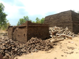 Soil brick kilns like these are being blamed for continued deforestation in Malawi