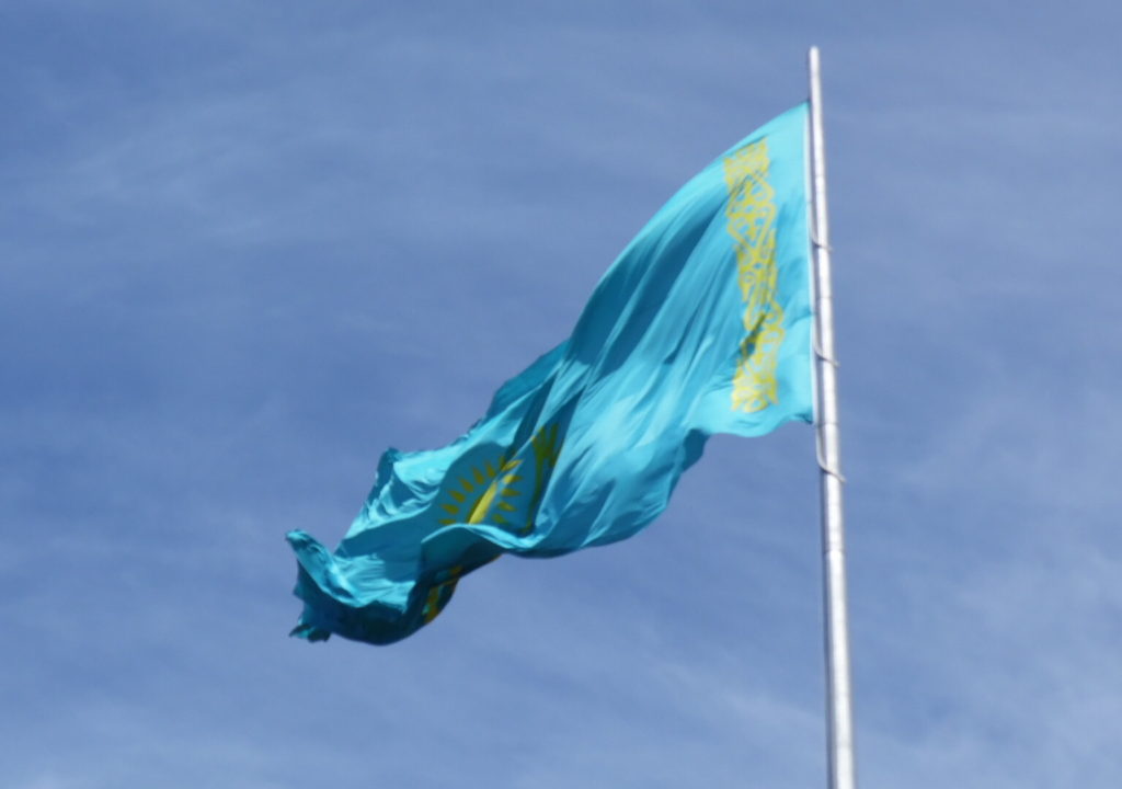 Kazakhstan flag