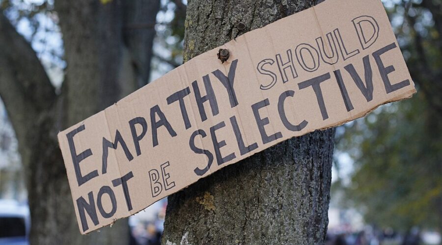 Empathy should not be selective