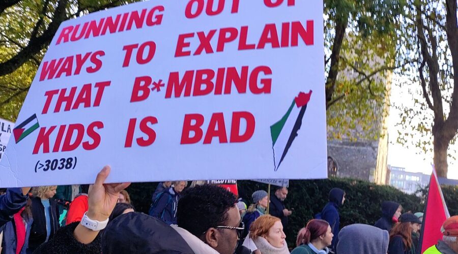 Running out of ways to explain that bombing kids is bad