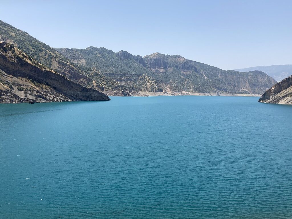 Nurek Reservoir, Tajikistan